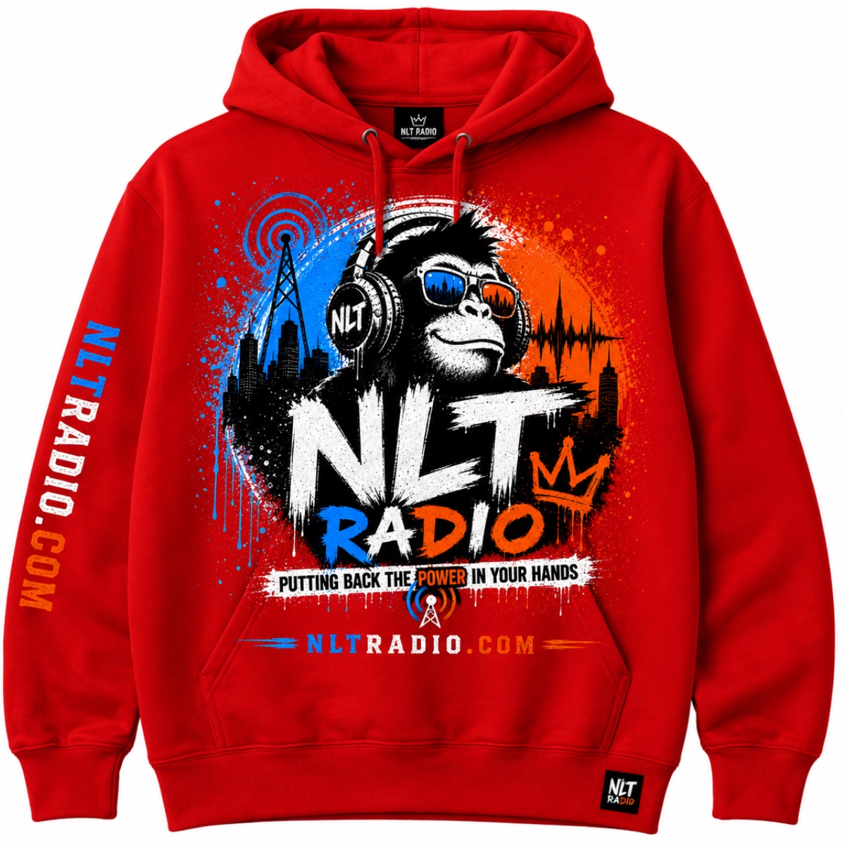 Red NLT HOODIE
